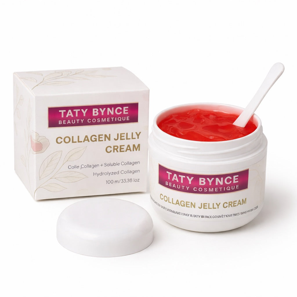 Crème Jelly Collagène Anti-Âge – Hydratation & Peau Repulpée | Taty Bynce