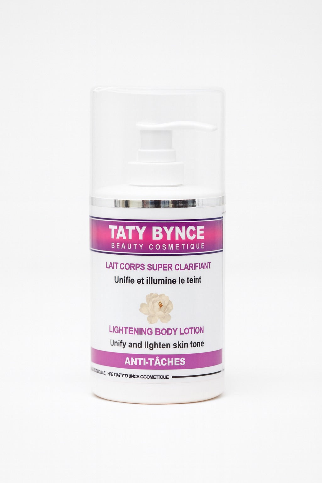Lait Corps Super Clarifiant 400ml – Anti-taches & Teint uniforme |Taty Bynce